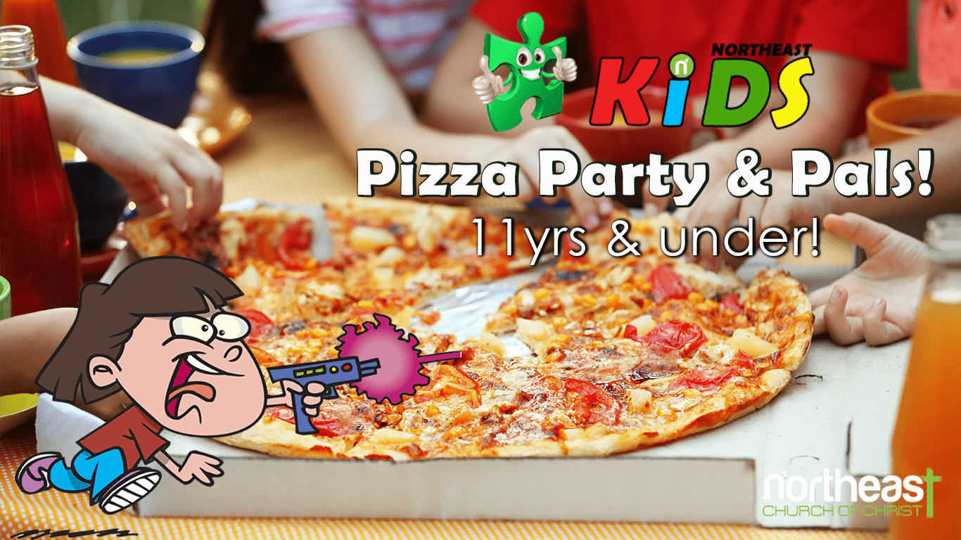 Northeast Kids Pizza Party Pals - 11yrs and under