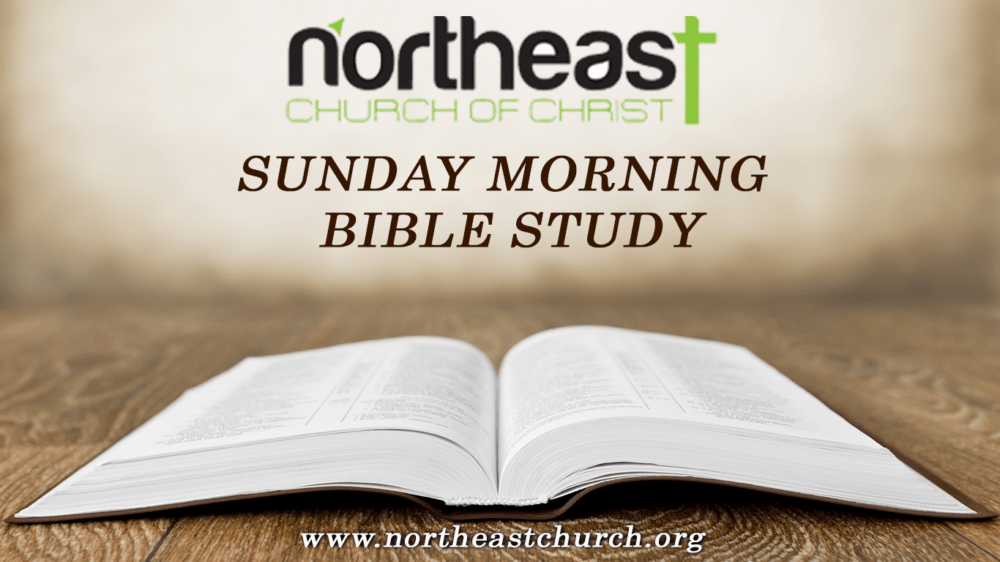 Sunday Morning Bible Study Image